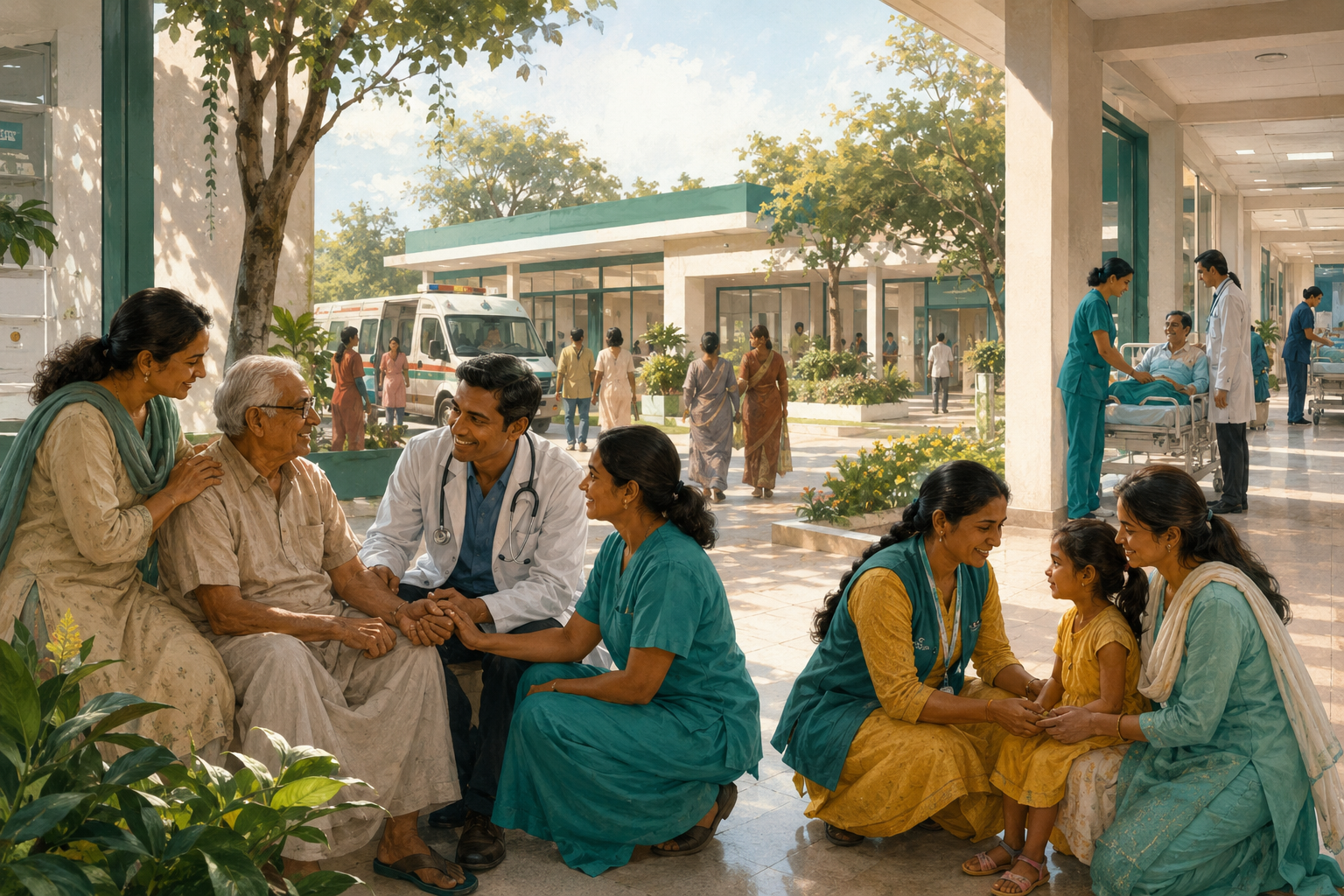 Indian healthcare providers improving care quality, access and sustainable growth